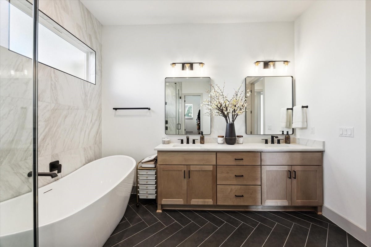 Bathroom at 3001 Funston St - 4 bed 3 bath home
