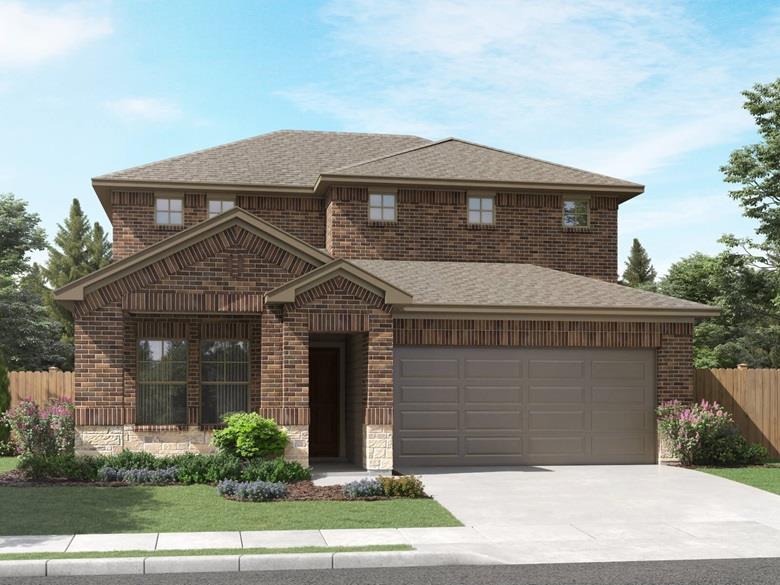 View 3003 Nash Dr in Lark Canyon 3003 Nash Dr - front exterior - Luxury home in Lark Canyon, New Braunfels, TX