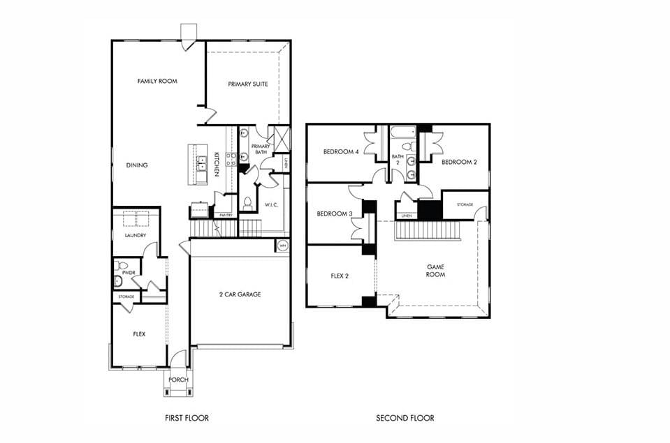 Living area at 3004 Nash Dr - 5 bed 4 bath home