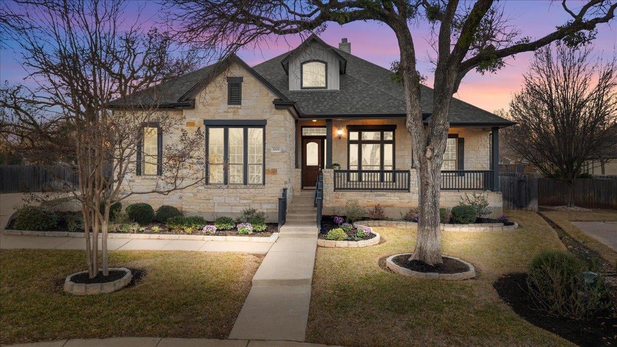 View 3008 Cancelo Cv in Sendero Spgs Sec 05 Final 3008 Cancelo Cv - front exterior - Luxury home in Sendero Spgs Sec 05 Final, Round Rock, TX