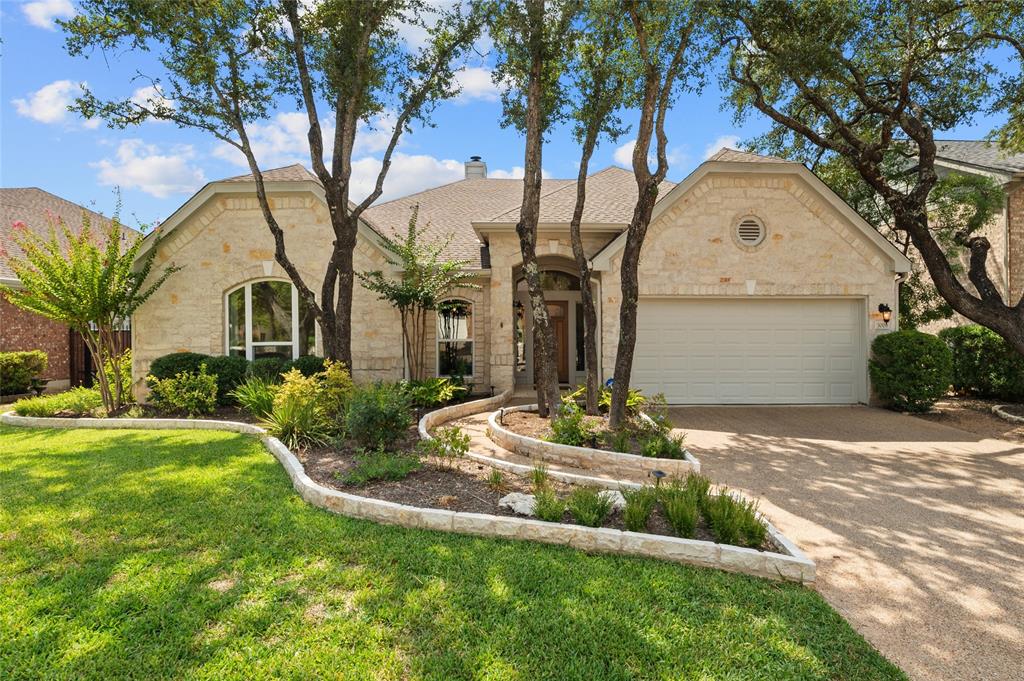 View 3008 Portola CT in Lake Pointe Ph 01B 3008 Portola CT - front exterior - Luxury home in Lake Pointe Ph 01B, Austin, TX