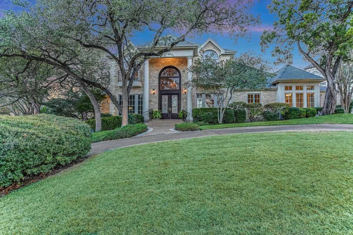 3009 Pescadero Cv - front exterior - Luxury home in Westview On Lake Austin Ph C, Austin, TX