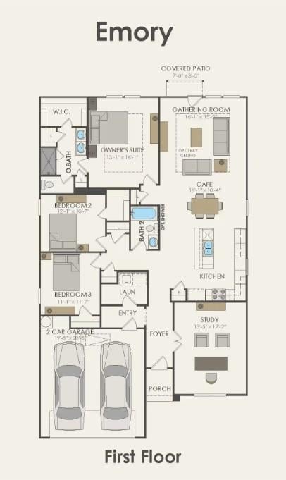 Living area at 301 Celeste Way - 4 bed 3 bath home