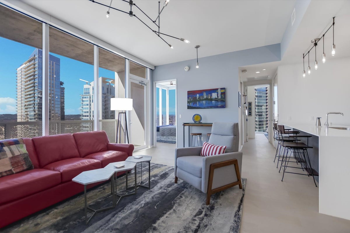 View 301 West Ave Unit #2001 in Independent Condominiums 301 West Ave Unit #2001 - front exterior - Luxury home in Independent Condominiums, Austin, TX