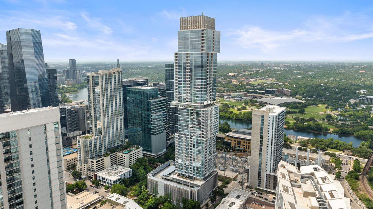 View 301 West Ave Unit #3802 in The Independent 301 West Ave Unit #3802 - front exterior - Luxury home in The Independent, Austin, TX