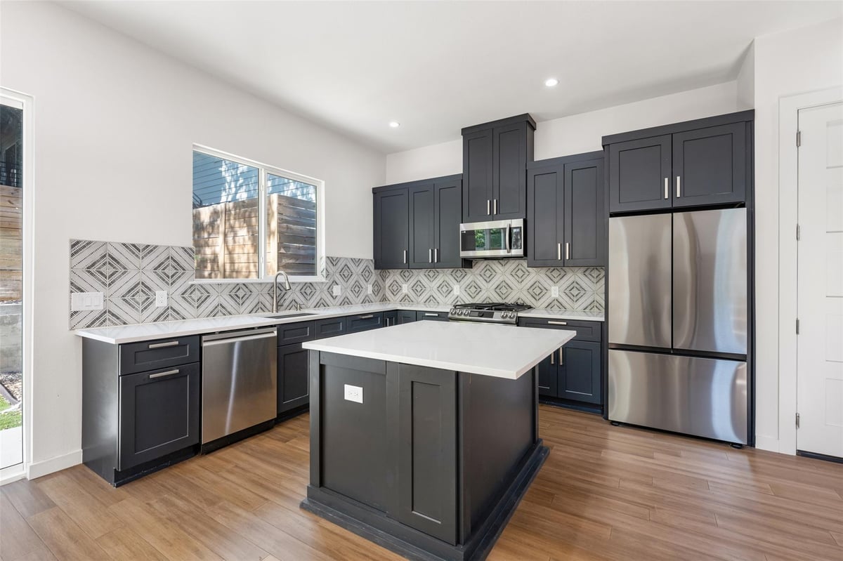 Primary bedroom at 3010 Webberville Rd Unit #1 - 4 bed 2 bath home