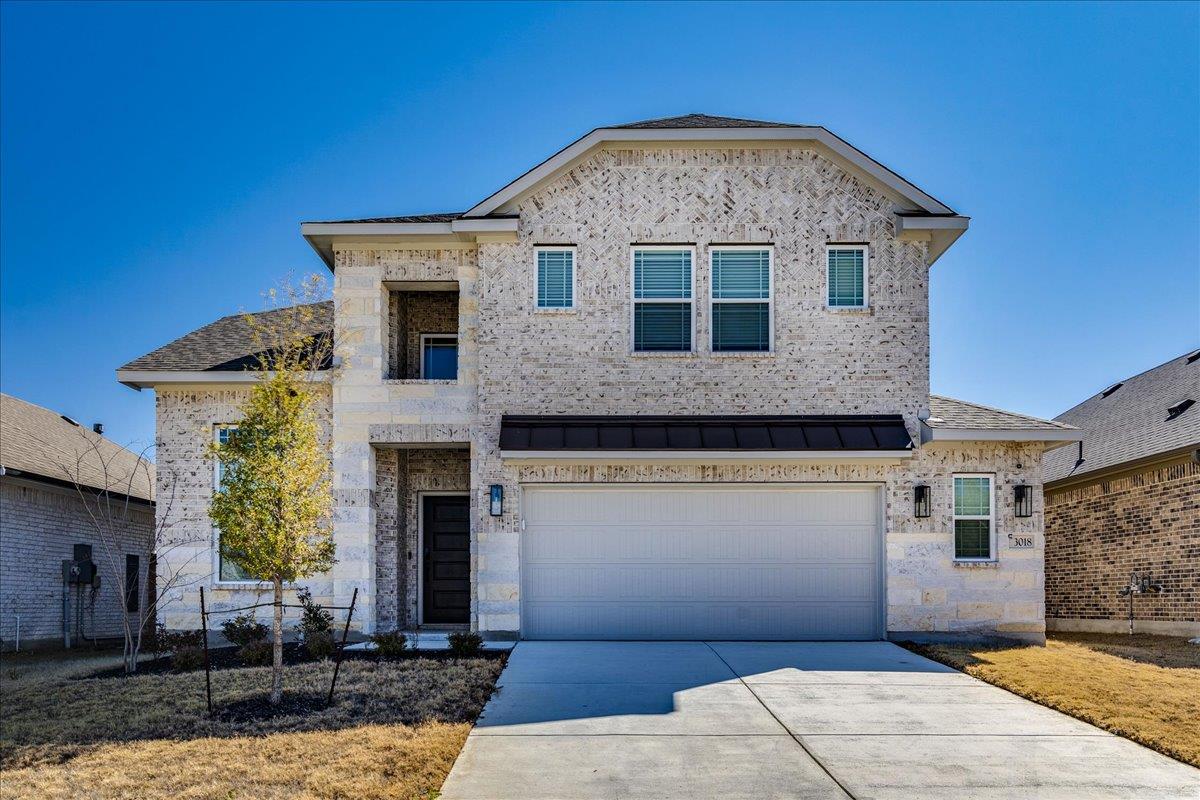 View 3018 Alster in Wasser Ranch Un 3 3018 Alster - front exterior - Luxury home in Wasser Ranch Un 3, New Braunfels, TX