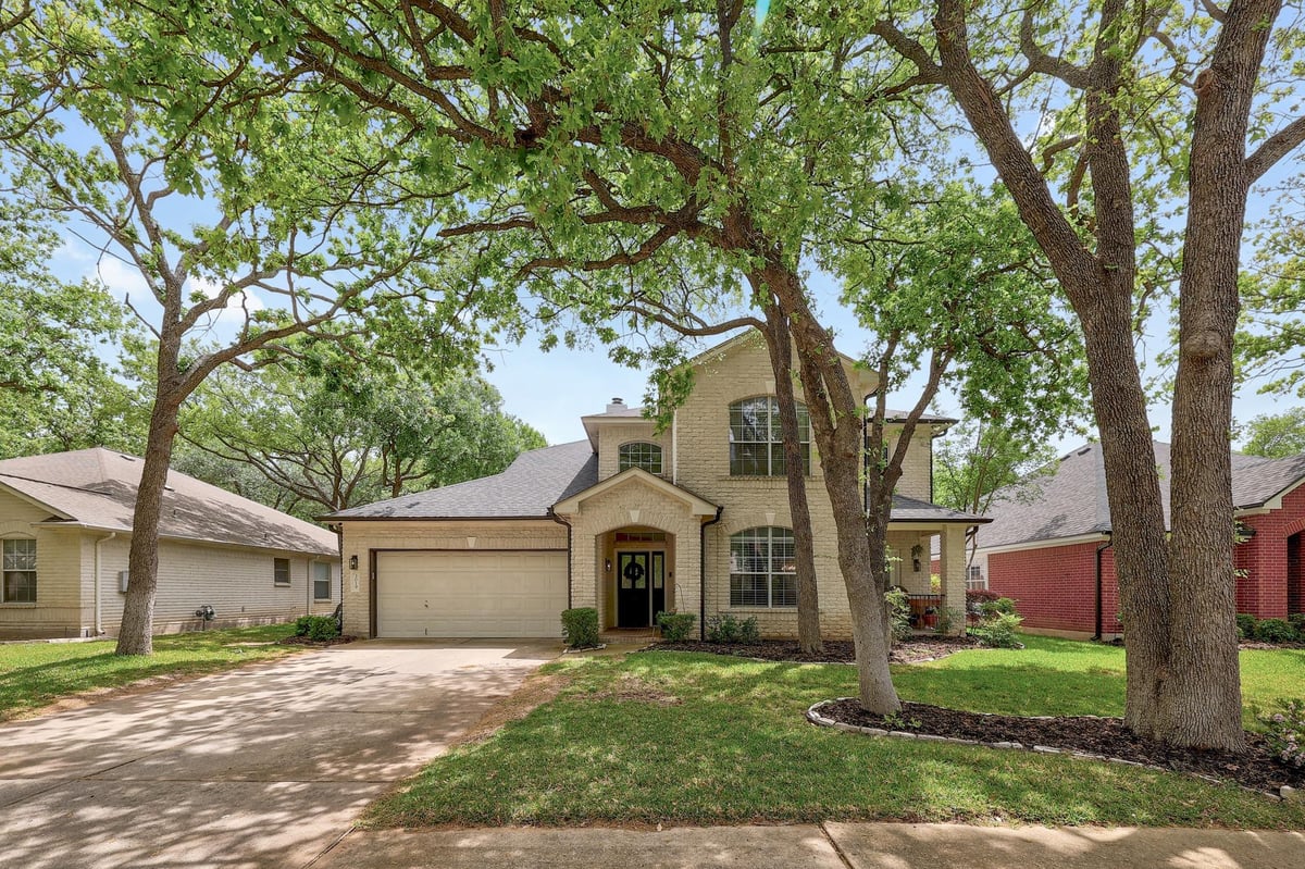 View 3019 Plantation Dr in Bent Tree 3019 Plantation Dr - front exterior - Luxury home in Bent Tree, Round Rock, TX