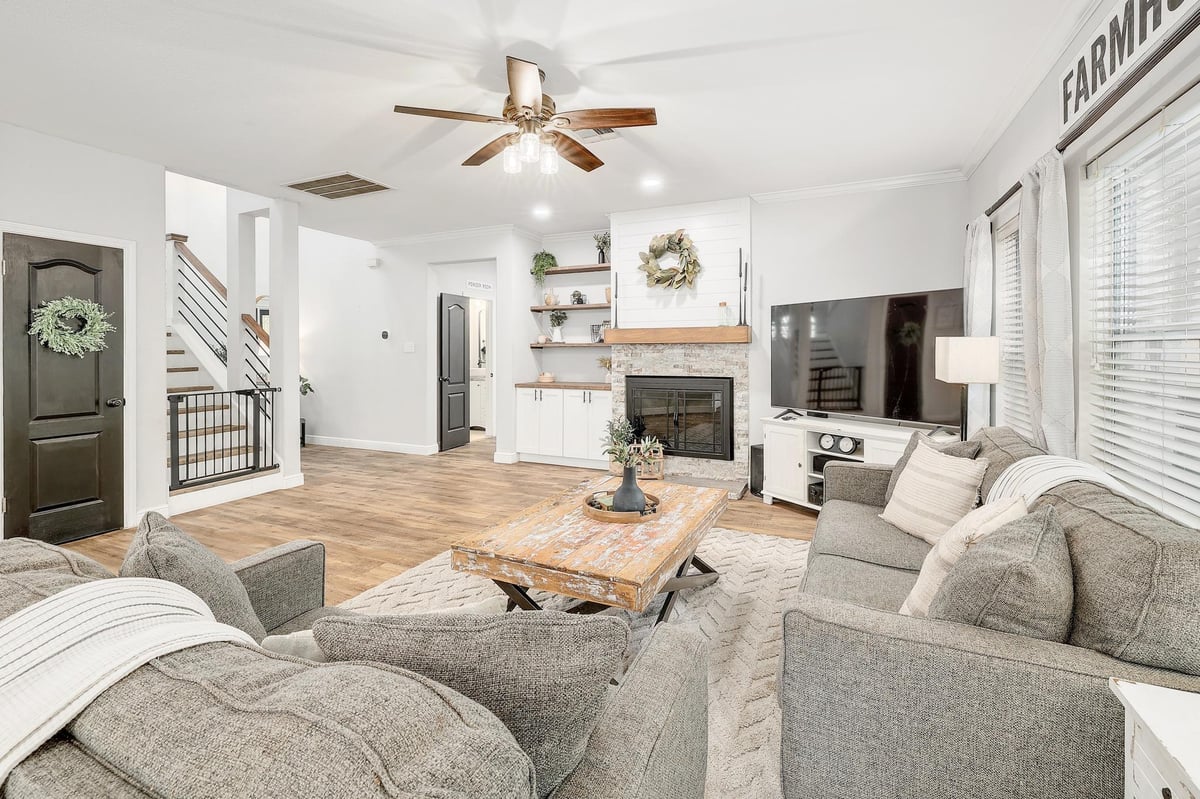Primary bedroom at 3019 Plantation Dr - 4 bed 3 bath home