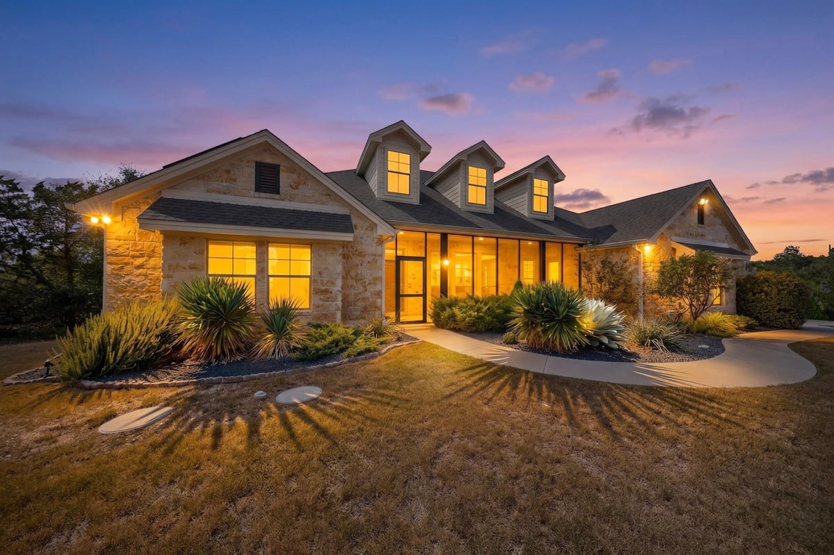 View 302 High Plains DR in Saddletree Ranch Sec 2 302 High Plains DR - property photo 1 - Luxury home in Saddletree Ranch Sec 2, Dripping Springs, TX