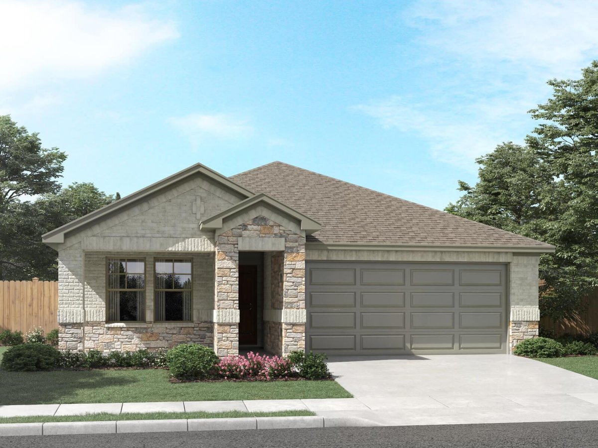 View 3020 Nash Dr in Lark Canyon 3020 Nash Dr - front exterior - Luxury home in Lark Canyon, New Braunfels, TX