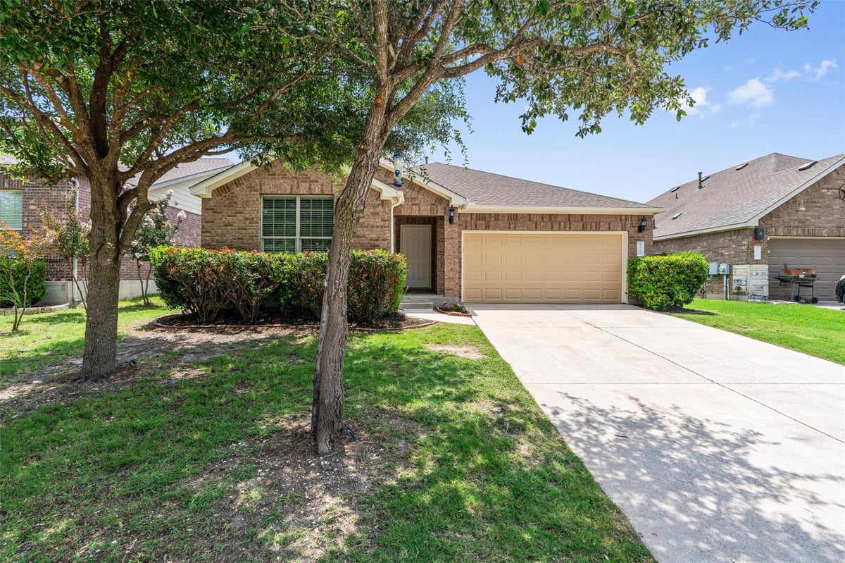 View 3021 Angelina CT in Paloma Lake 3021 Angelina CT - front exterior - Luxury home in Paloma Lake, Round Rock, TX