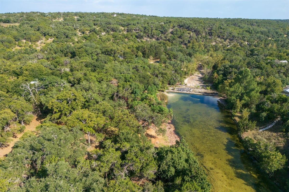 Living area at 303 Deer Lake Rd - Deer Lake Estates, Wimberley, TX