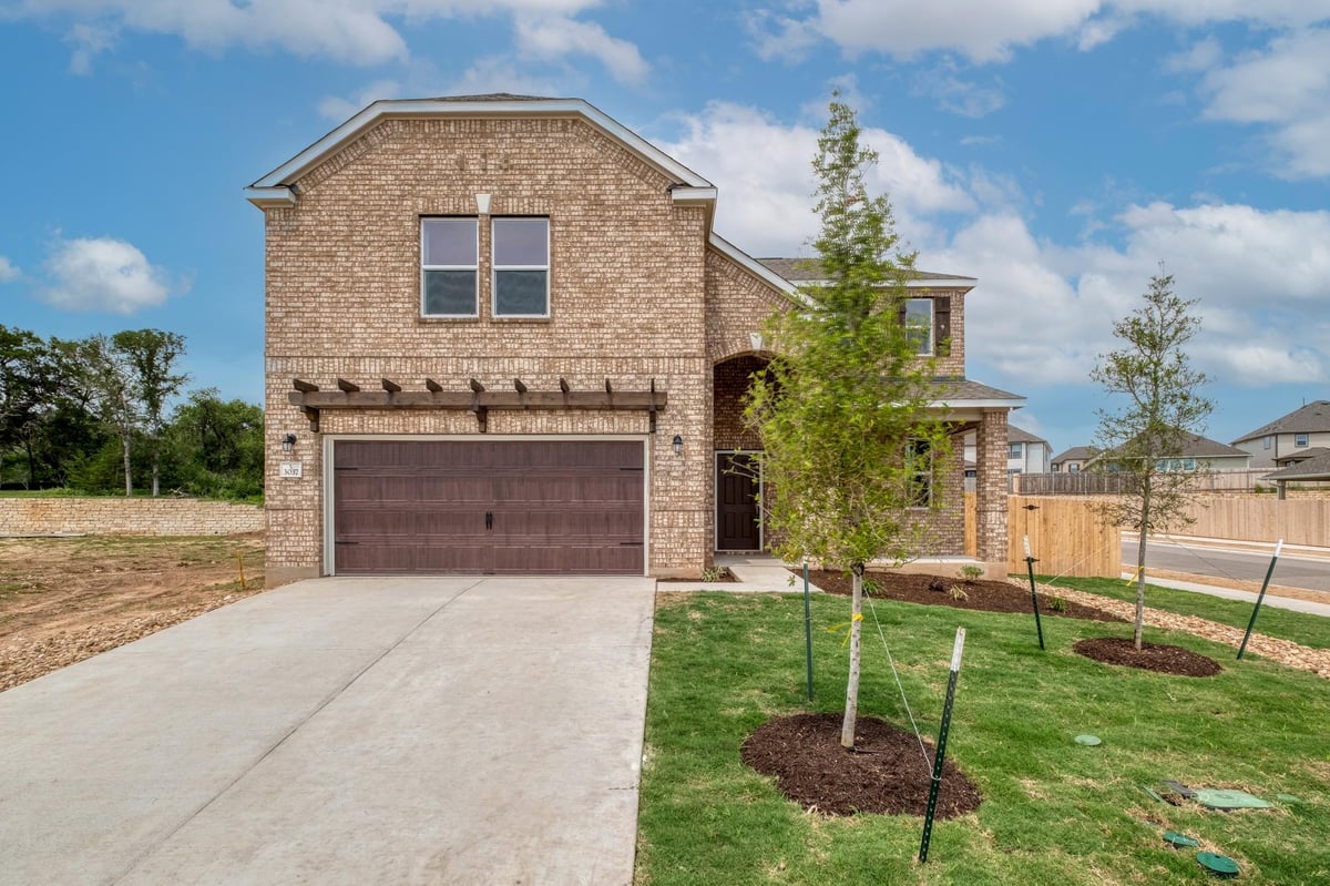View 3037 Carrizo TER in River Bluff 3037 Carrizo TER - front exterior - Luxury home in River Bluff, Leander, TX