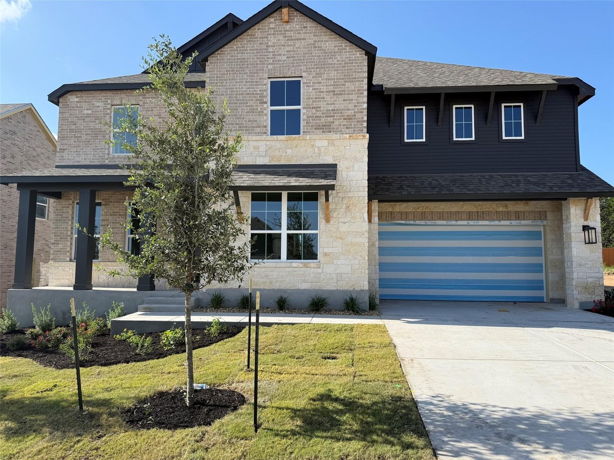 View 305 Luttrell LN in Lariat 305 Luttrell LN - front exterior - Luxury home in Lariat, Liberty Hill, TX