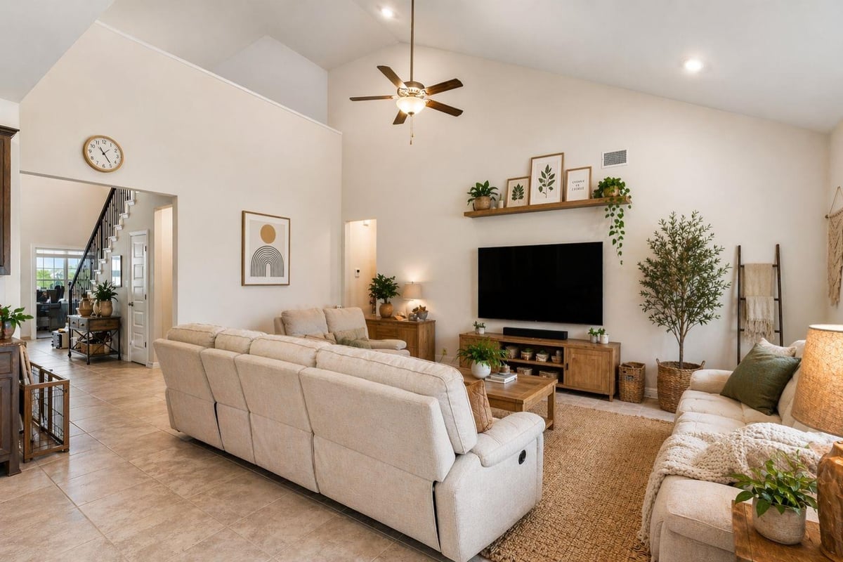 Primary bedroom at 305 Painted Creek Way - 5 bed 4 bath home