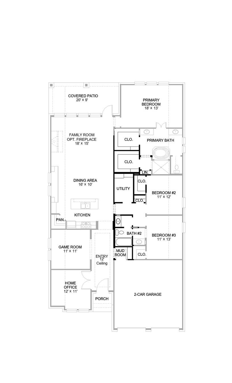 Kitchen at 305 Rock Daisy Trl - 3 bed 2 bath home