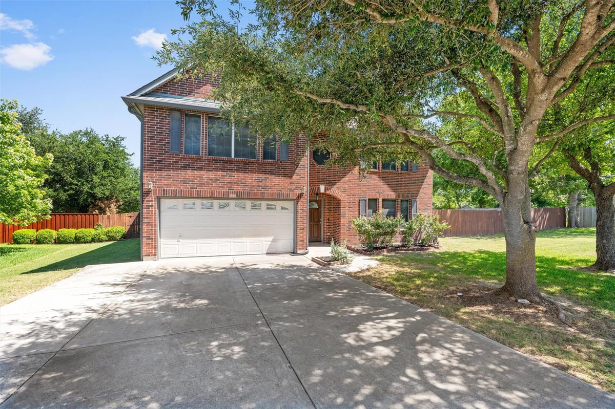 View 305 Santolina LN in Morningside Meadows Sec 07 305 Santolina LN - front exterior - Luxury home in Morningside Meadows Sec 07, Round Rock, TX