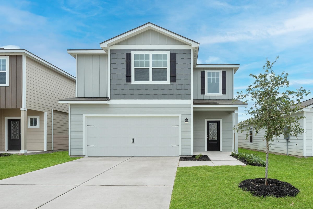 View 305 Silent Meadow Run in Sunset Oaks Sec 1 Ph 2 305 Silent Meadow Run - front exterior - Luxury home in Sunset Oaks Sec 1 Ph 2, Maxwell, TX