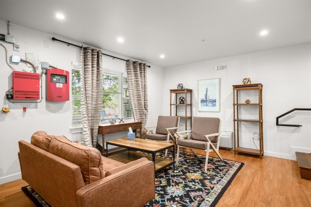 Living area at 306 E 30th St  #105 - Park Avenue Condominiums, Austin, TX
