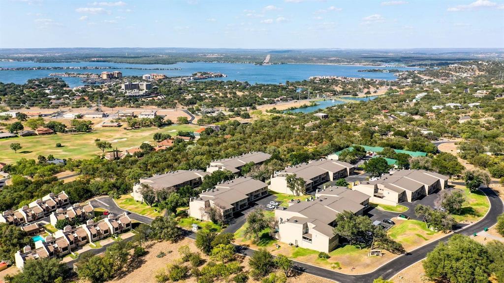 306 Out Yonder Unit #166 - front exterior - Luxury home in High Vista Condos, Horseshoe Bay, TX