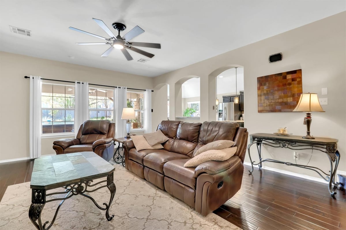Primary bedroom at 307 Muscovy Ln - 4 bed 2 bath home