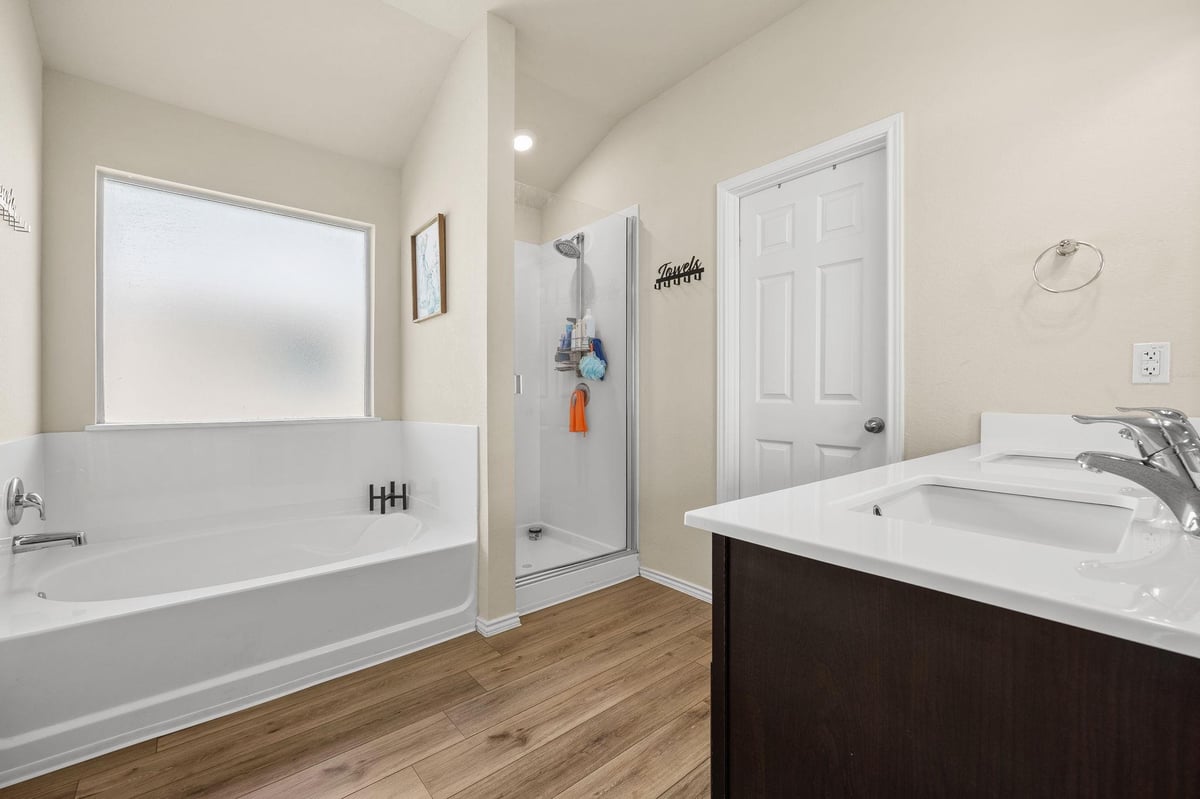 Primary bedroom at 307 Paddock Ln - 3 bed 2 bath home