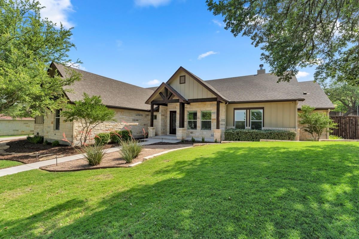 View 307 Shady Grove PKWY in Hills Of Shady Grove 307 Shady Grove PKWY - front exterior - Luxury home in Hills Of Shady Grove, Burnet, TX