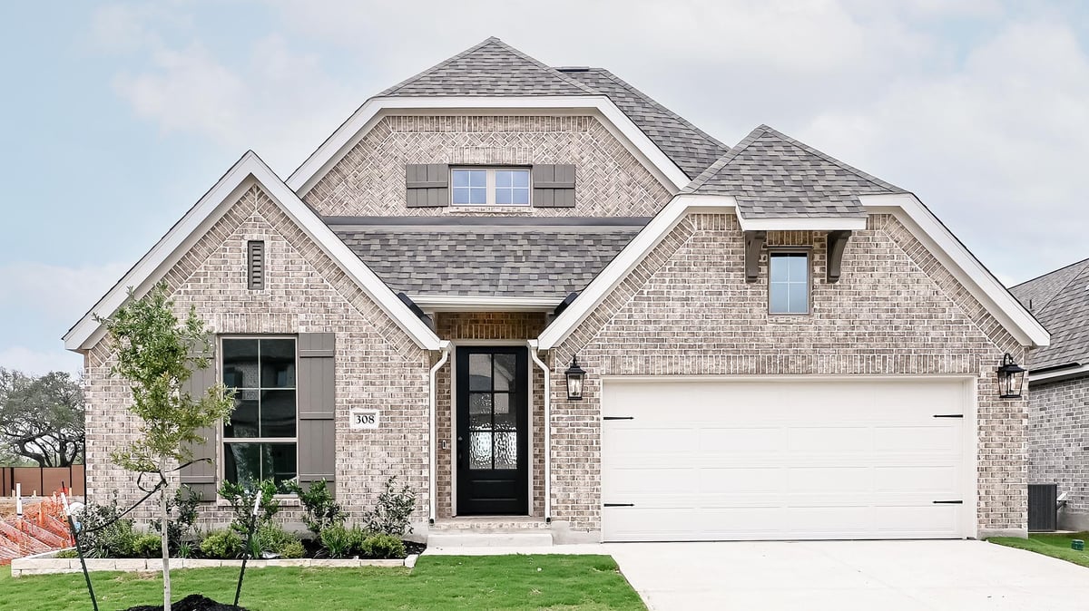View 308 Foxfire Cv in Juniper Springs 308 Foxfire Cv - front exterior - Luxury home in Juniper Springs, Lockhart, TX