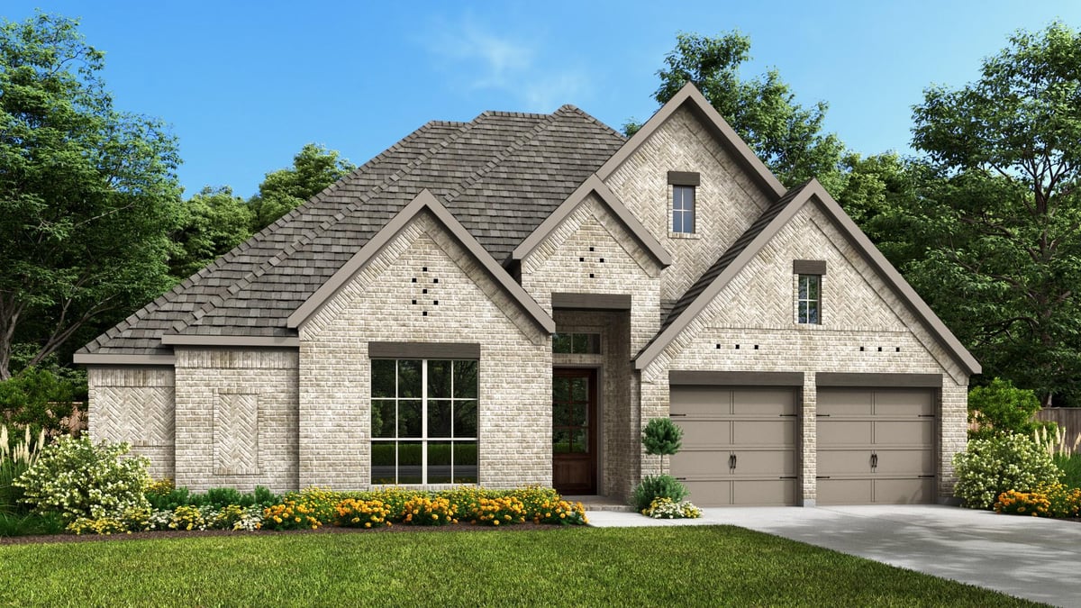 309 Prickly Poppy WAY - front exterior - Luxury home in Nolina, Georgetown, TX