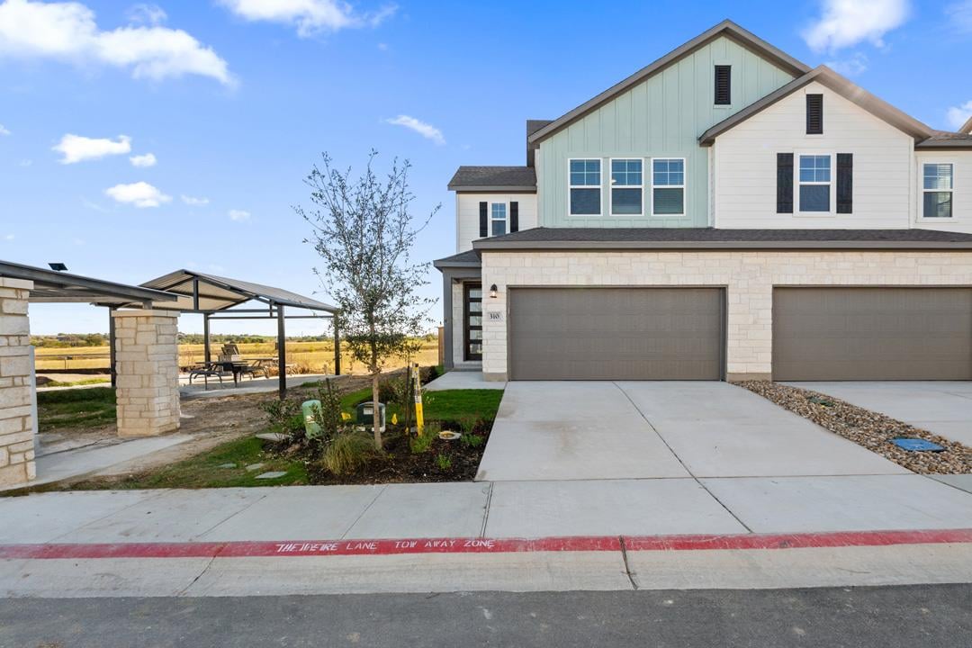 View 310 Emerie Way in Park Central 310 Emerie Way - front exterior - Luxury home in Park Central, Georgetown, TX