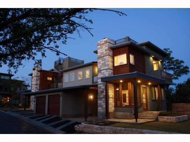 View 310 Terrace Unit #B in Blue Bonnet Hills & Resub 310 Terrace Unit #B - front exterior - Luxury home in Blue Bonnet Hills & Resub, Austin, TX