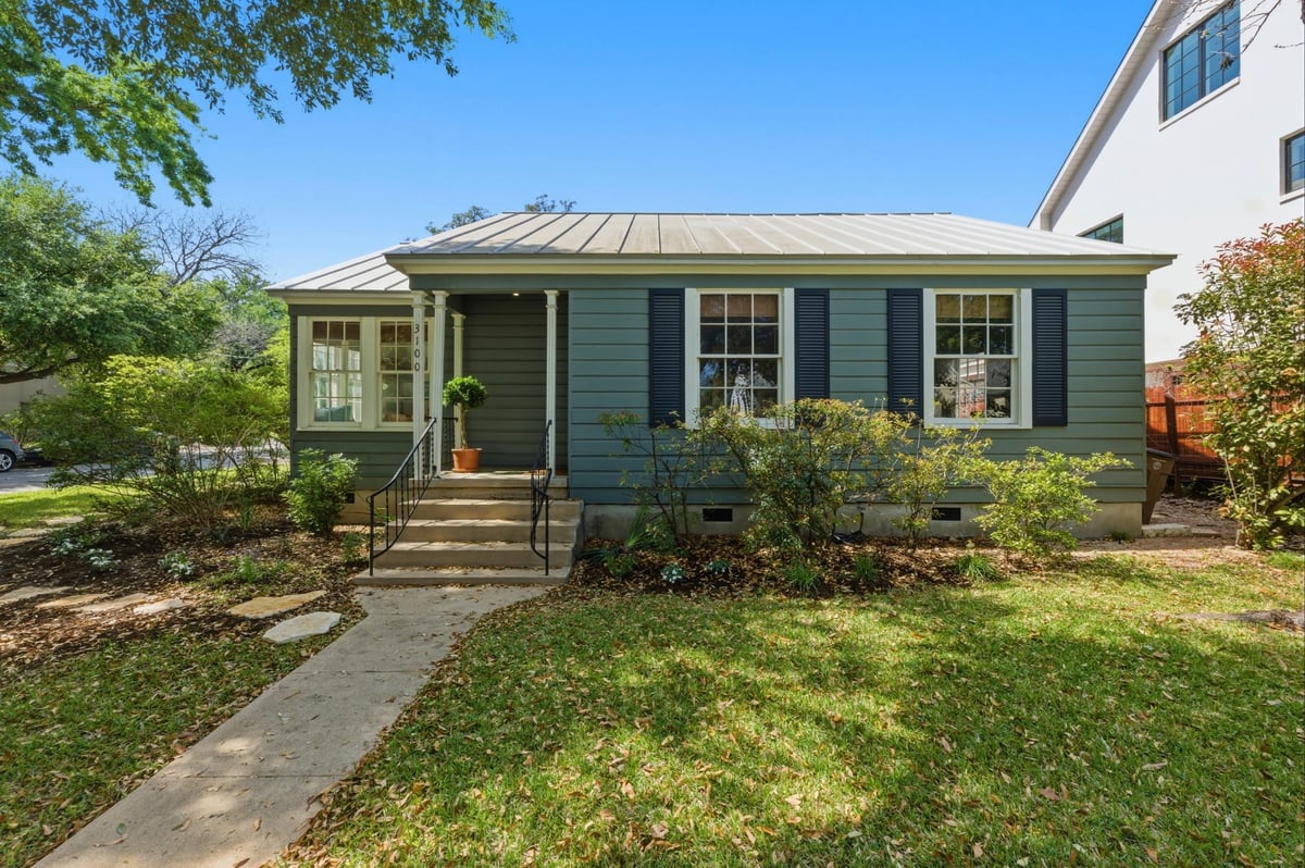 View 3100 Harris Blvd in Brykerwoods B 3100 Harris Blvd - front exterior - Luxury home in Brykerwoods B, Austin, TX