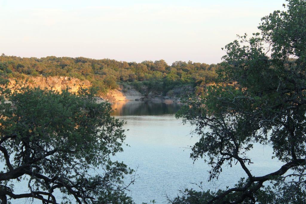 View 3101 Brasada Ln in Chimney Oaks At Lake Travis 3101 Brasada Ln - front exterior - Luxury lot in Chimney Oaks At Lake Travis, Marble Falls, TX