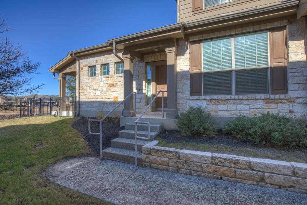View 3101 Davis Ln Unit #8803 in Brodie Heights Condo Amd 3101 Davis Ln Unit #8803 - front exterior - Luxury home in Brodie Heights Condo Amd, Austin, TX