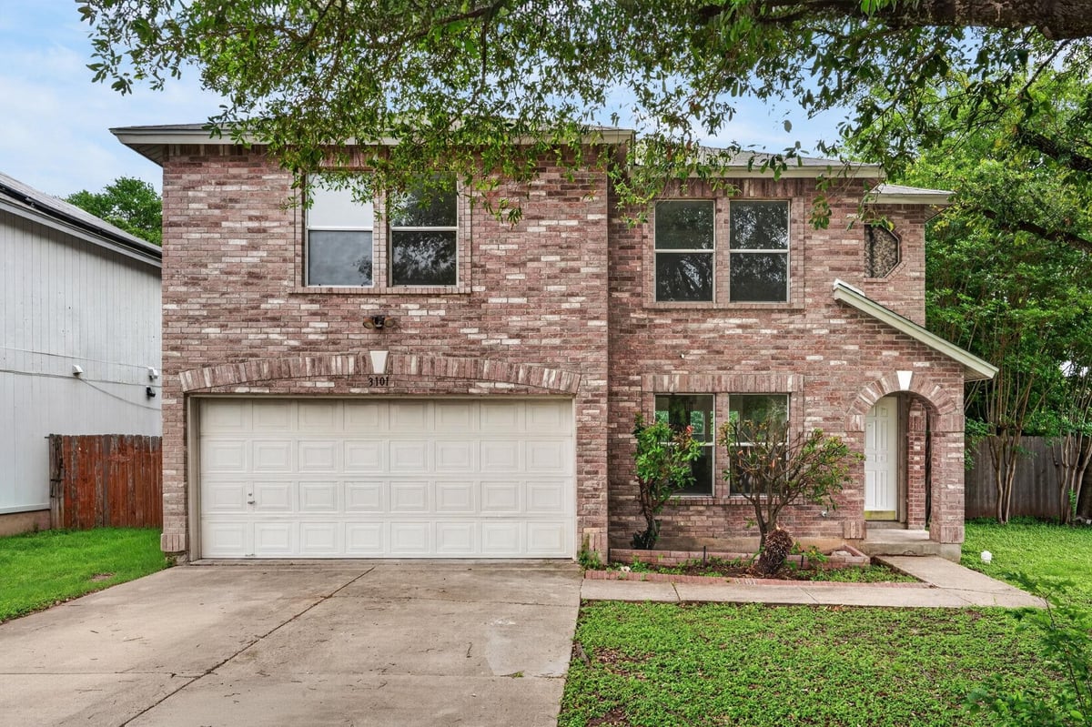 View 3101 Settlement Dr in Meadow Lake Sec 06 3101 Settlement Dr - front exterior - Luxury home in Meadow Lake Sec 06, Round Rock, TX