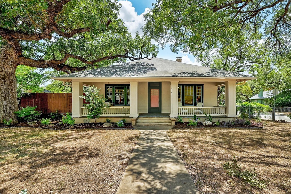 View 3101 West Ave in Smyth Add 3101 West Ave - front exterior - Luxury home in Smyth Add, Austin, TX