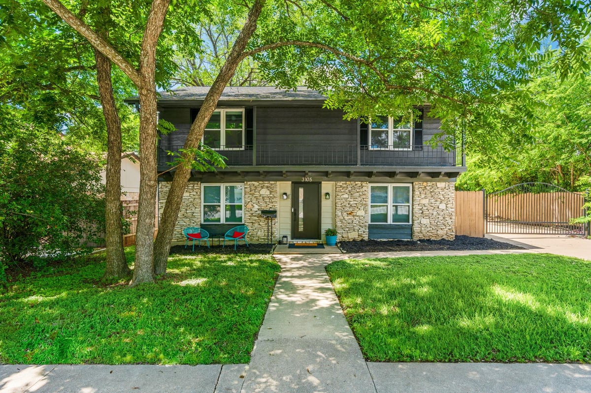 View 3105 Borden RD in Allandale Terrace Sec 02 3105 Borden RD - front exterior - Luxury home in Allandale Terrace Sec 02, Austin, TX