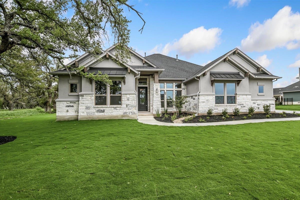 View 3109 Honeywood DR in Leander Estates Ph 1 3109 Honeywood DR - front exterior - Luxury home in Leander Estates Ph 1, Leander, TX