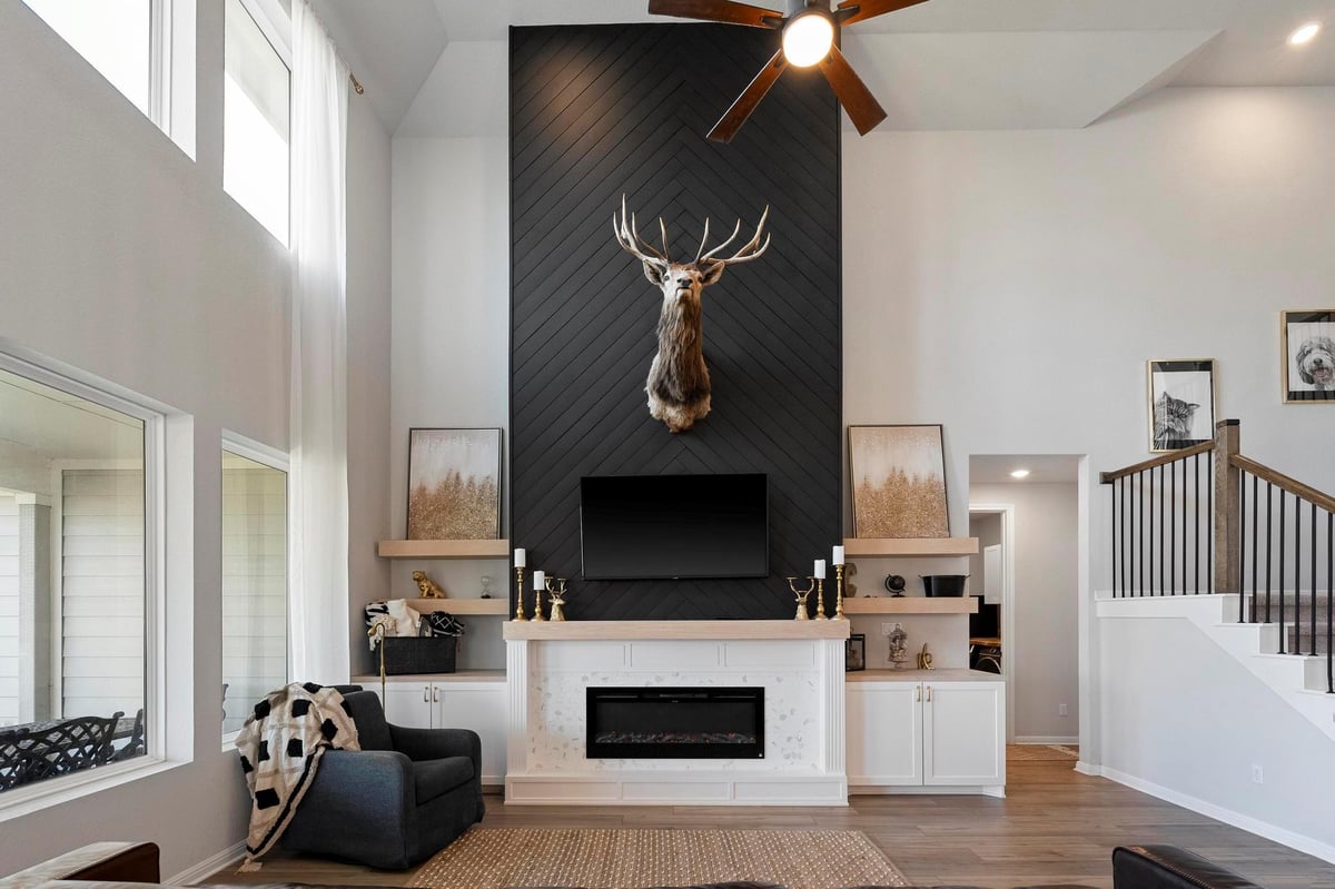 Living area at 311 Bear Oak St - 4 bed 3 bath home