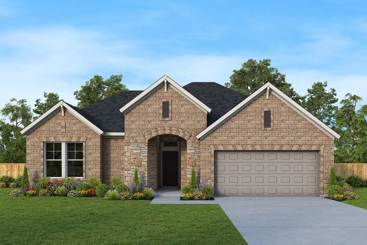 View 311 Flowering Senna Dr in Sunfield 311 Flowering Senna Dr - front exterior - Luxury home in Sunfield, Buda, TX