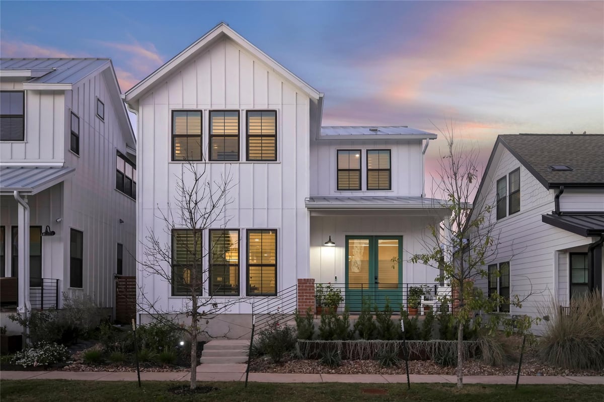 View 3112 Chennault ST in Mueller Sec 11 3112 Chennault ST - front exterior - Luxury home in Mueller Sec 11, Austin, TX