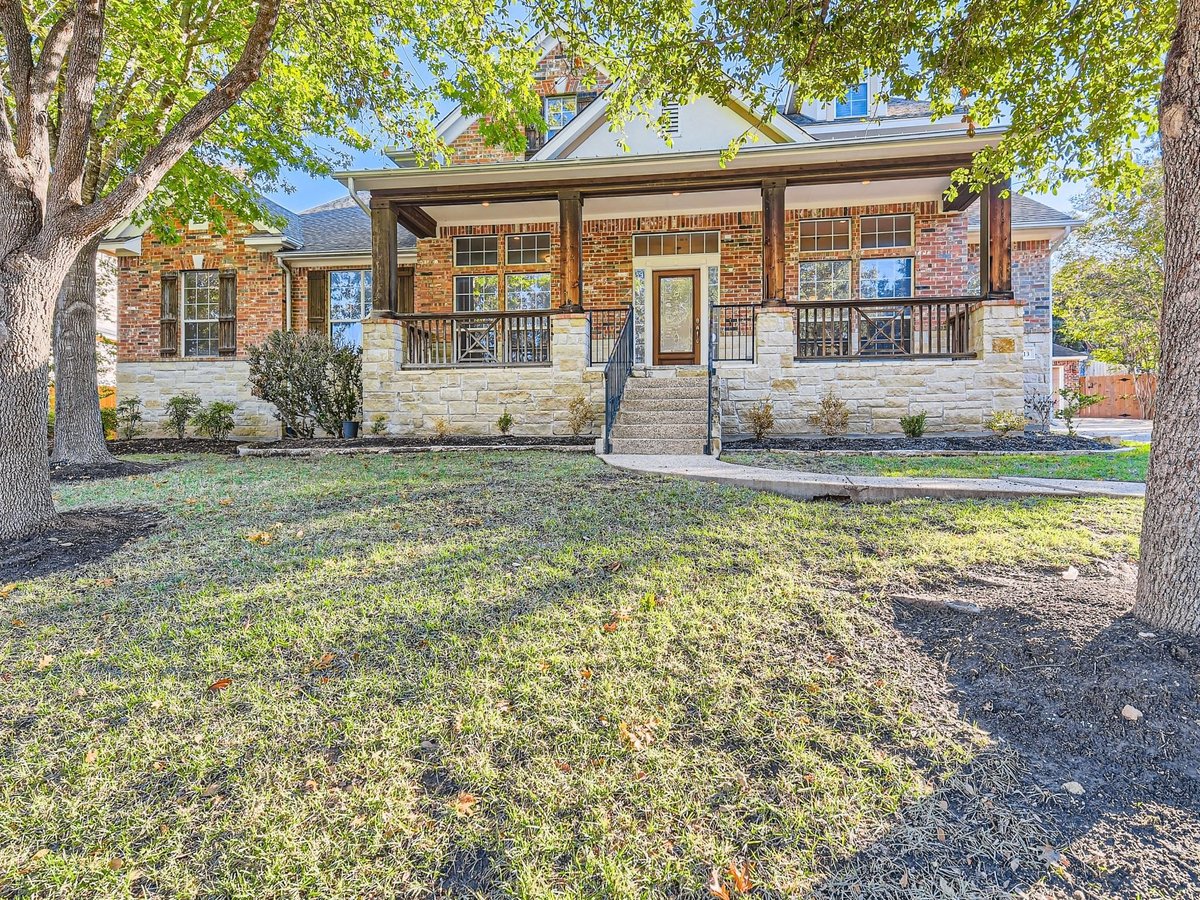 View 3113 Sun Drenched Path in Steiner Ranch Ph 02 Sec 05 3113 Sun Drenched Path - front exterior - Luxury home in Steiner Ranch Ph 02 Sec 05, Austin, TX