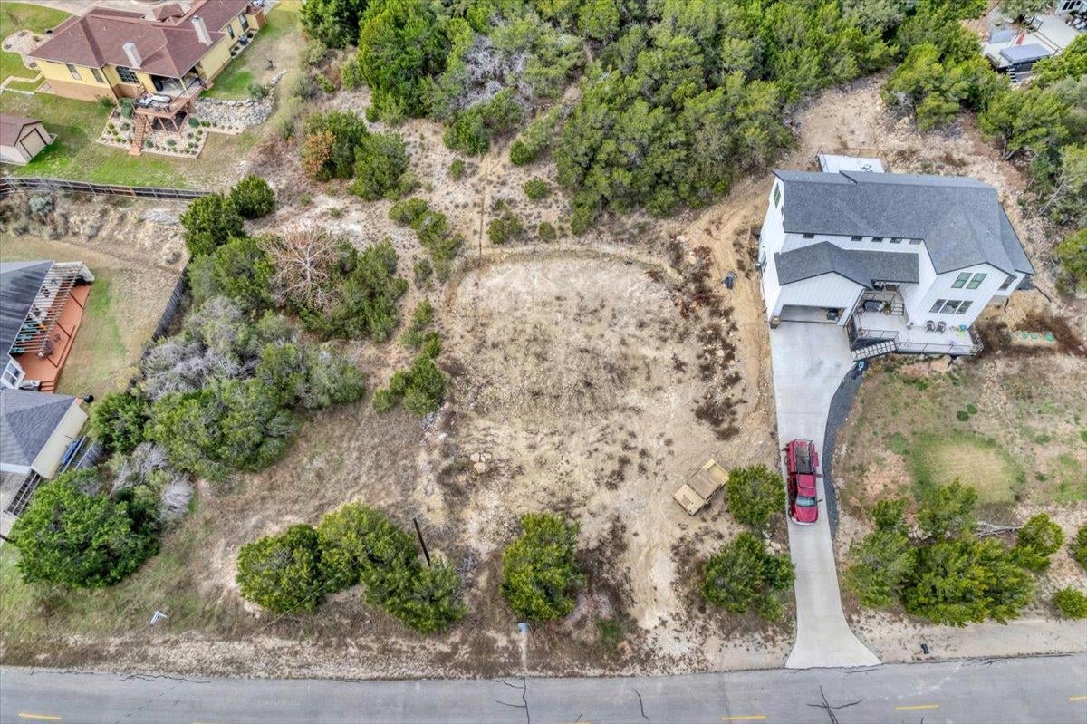 View 312 Alloway Dr in Briarcliff Inc Sec 13 312 Alloway Dr - front exterior - Luxury lot in Briarcliff Inc Sec 13, Spicewood, TX