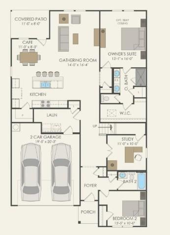 Living area at 312 Celeste Way - 5 bed 4 bath home
