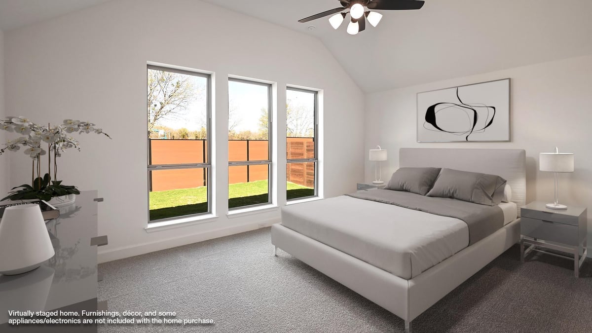 Primary bedroom at 313 Foxfire Cv - 4 bed 3 bath home