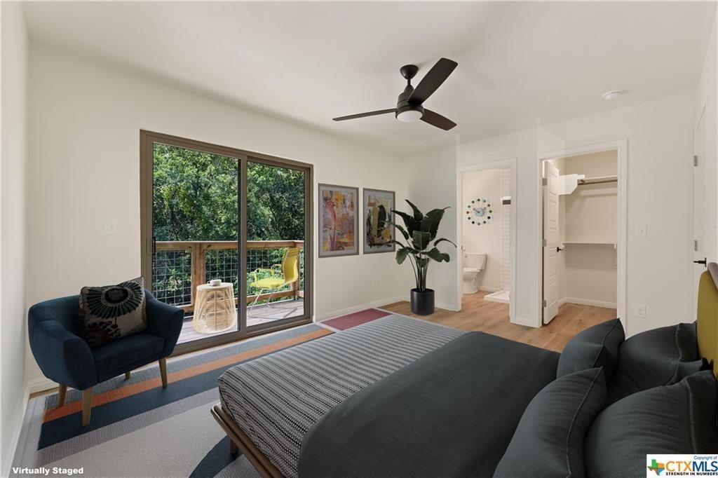 Primary bedroom at 313 Mill St - A M Ramsay, San Marcos, TX