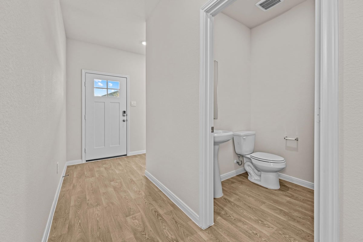 Primary bedroom at 313 NEW ALBANY Ln - 3 bed 2 bath home