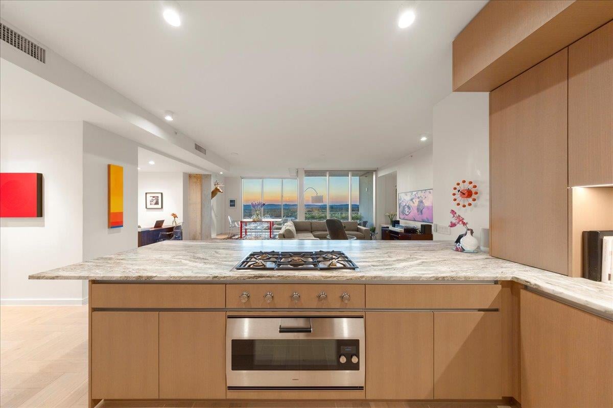 313 W 17th St Unit #1104 - front exterior - Luxury home in Linden Condos, Austin, TX