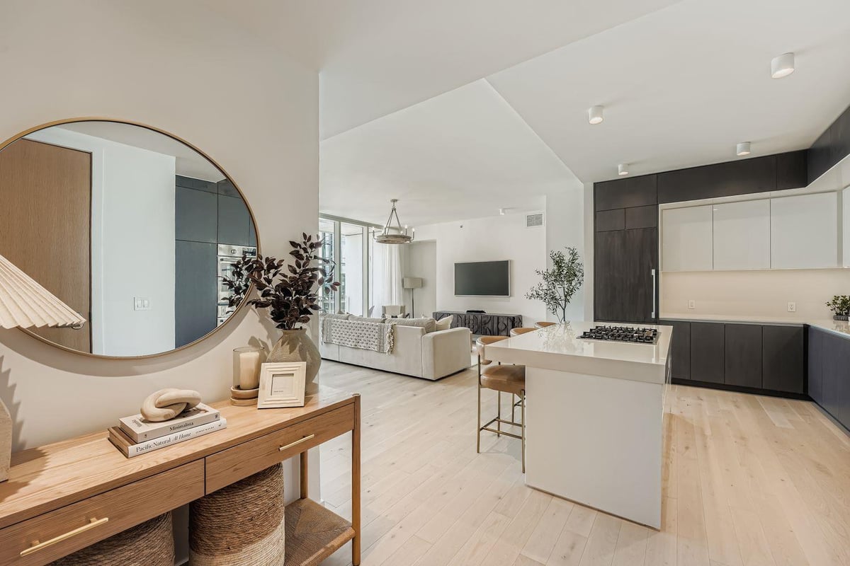 Kitchen at 313 W 17th St Unit #1404 - 2 bed 2 bath home